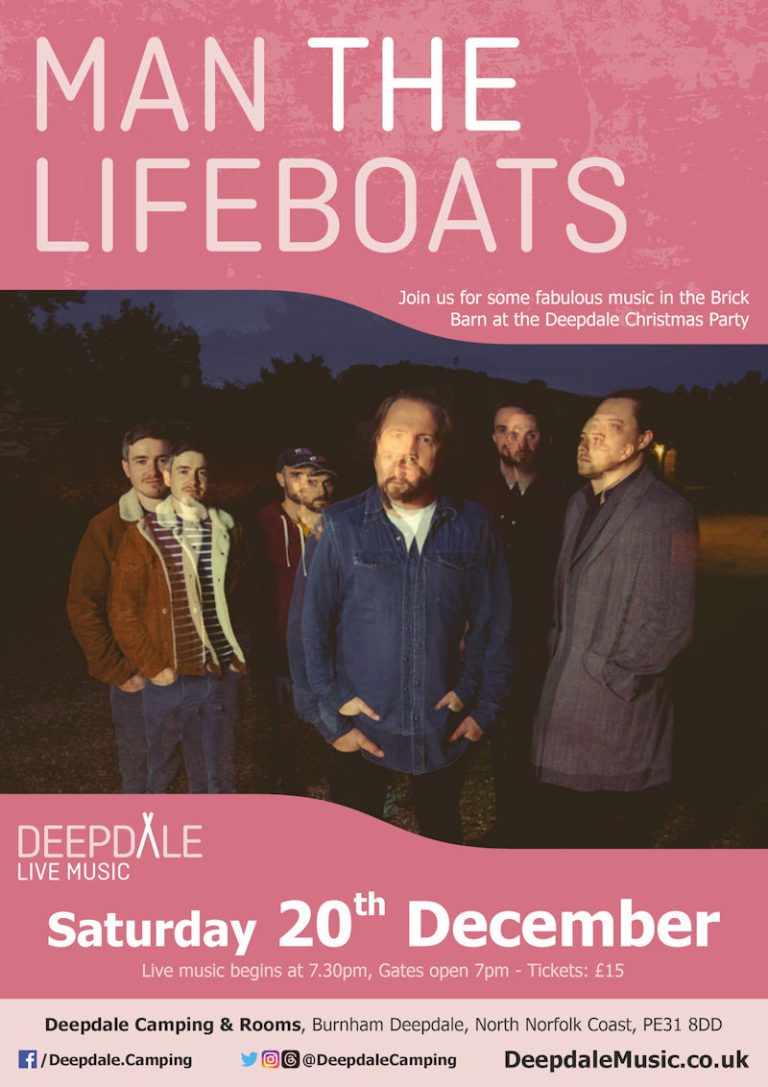 man the lifeboats live music gig deepdale camping rooms december 20251 768x1087