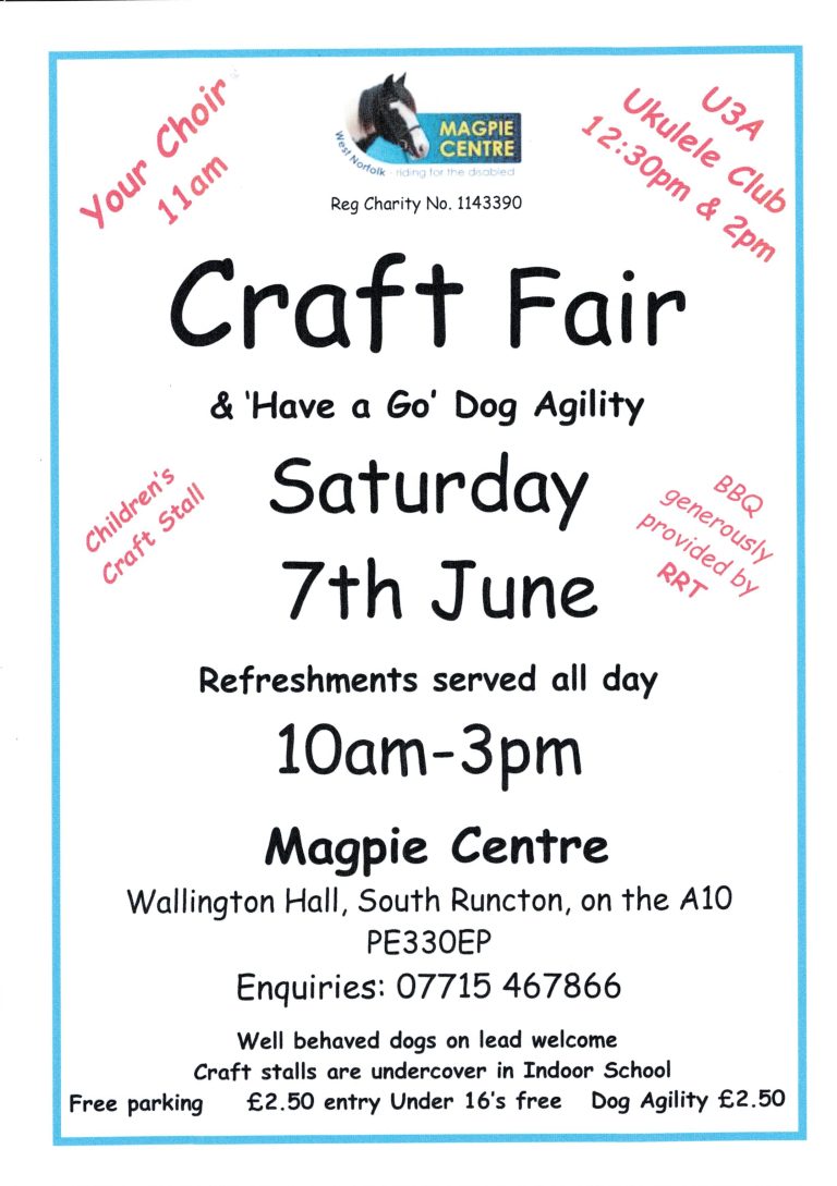 2025 Craft Fair poster 768x1089