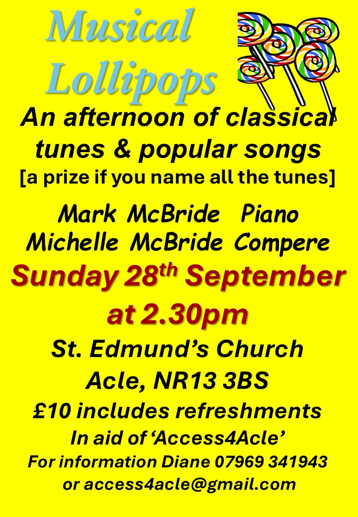 MUSICAL LOLLIPOPS POWERPOINT Yellow