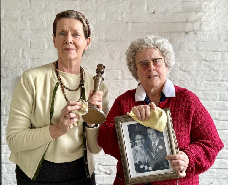 1 Bev and Sarah as Susan and Doris 768x623