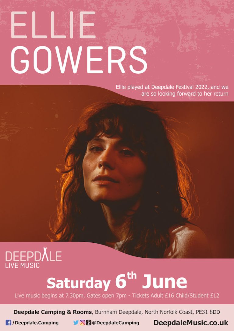 ellie gowers live music gig june 2026 deepdale camping rooms1 768x1087