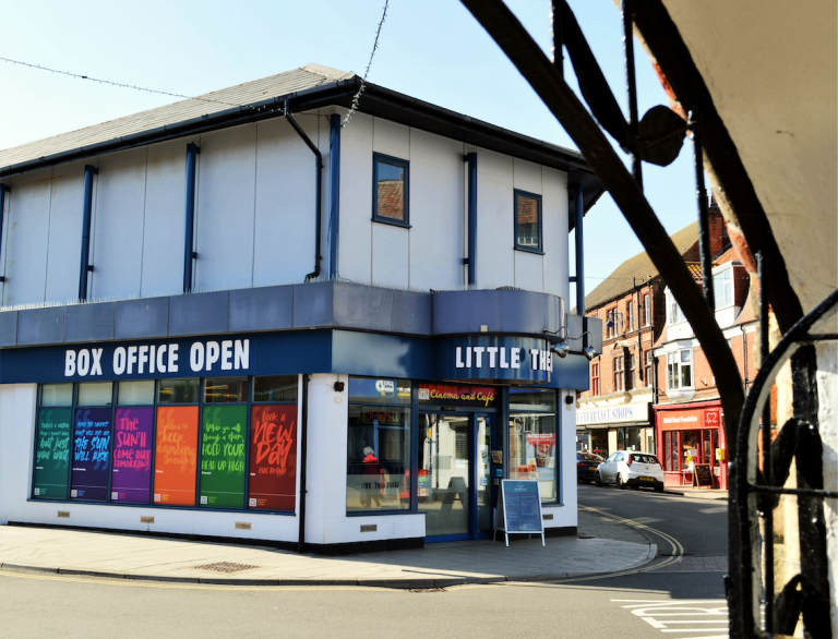 Sheringham Little Theatre External from Town Clock 768x586
