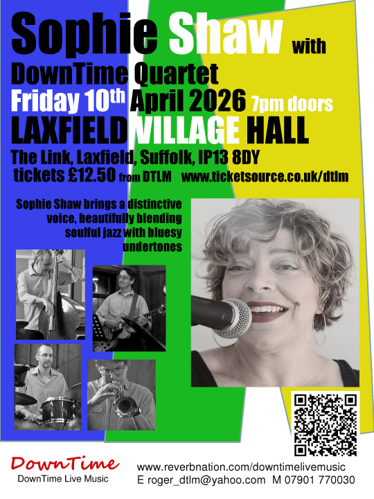 Sophie ShawDownTime Qt 10thAprQR