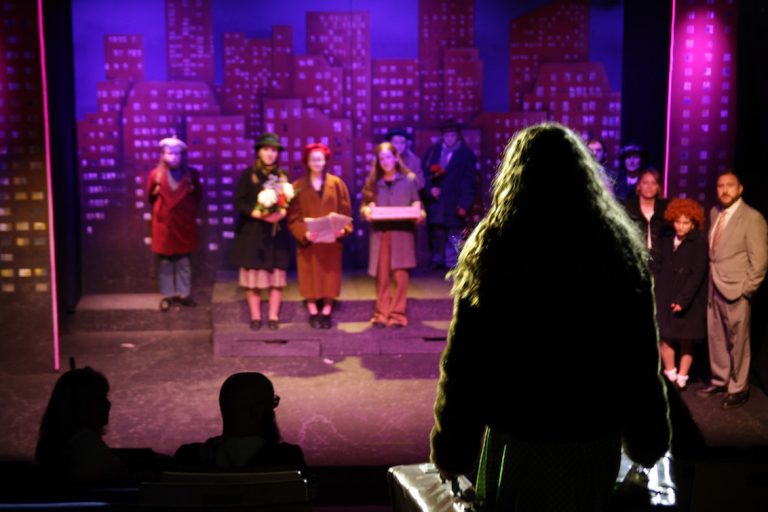 Youth Cast Rehearse Annie at Sheringham Little Theatre 768x512