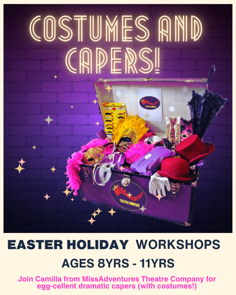 Easter pop up Workshops at Westacre Theatre 768x960