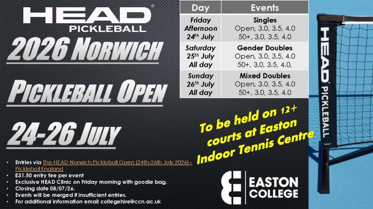 The HEAD Norwich Open 2026 768x432