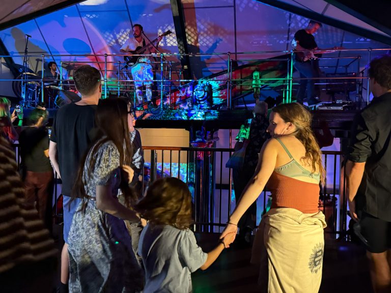 Dancing with Goldheart Assembly on the Beam Engine Photo Credit Miranda Eliis Marchant 768x576