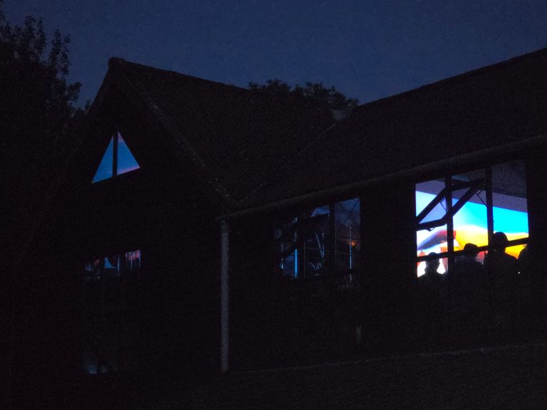 Outside Forncett Industrial Steam Museum with An Animated Music Experience Photo Credit Tom Forster 768x576