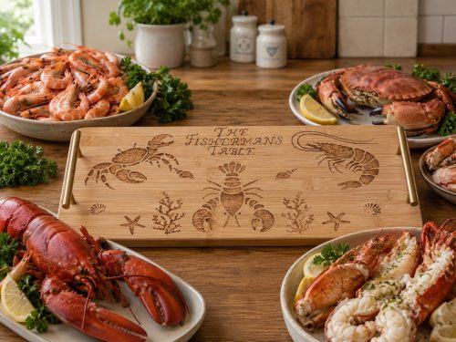 Shrimply the best seafood serving platter!